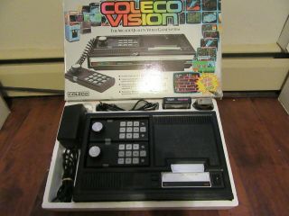 Colecovision Video Game Console With Donkey Kong Game