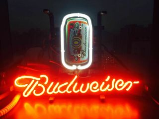 Led Neon Light Budweiser Bud Miller Nfl Beerparty Decorneon Sign Light