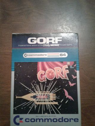 Commodore 64 Game Bally Midway Gorf