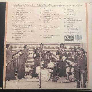 Kenya Special Vol Two VA 3 LP Afrobeat 1970 ' s & 1980 ' s Near 3