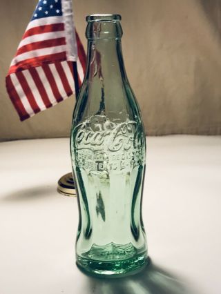 DODGE CITY KANS (Kansas) Patent 1923 Coca Cola Hobbleskirt Soda Coke Bottle 4