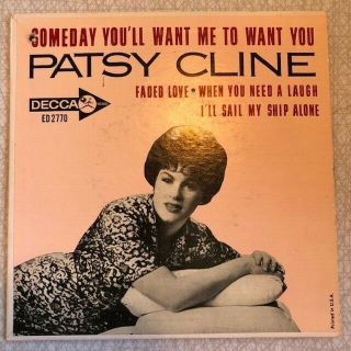 7 " Patsy Cline - Someday You 