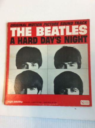 The Beatles A Hard Days Night Lp Ual 3366 Mono 1964 Error I Cry Instead - Lp
