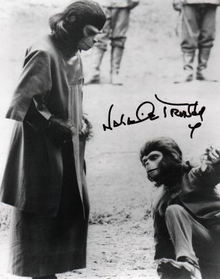 Official Website Natalie Trundy " Planet Of The Apes " 8x10 Autographed