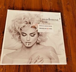 Madonna Fever Double Red Vinyl Record Set | Limited Edition 1993 | Rare