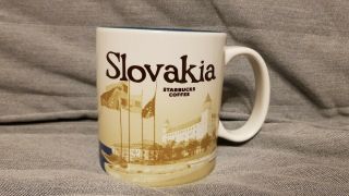 Starbucks Slovakia Mug V2 Discontinued Htf Mug