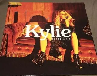Kylie Minogue Signed Autograph Golden Vinyl Lp,  Katy Perry Signed Witness Vinyl