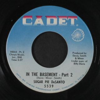 Etta James & Sugarpie Desanto: In The Basement / Part 2 45 (very Close To M -)