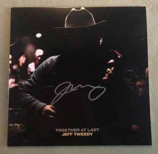 Jeff Tweedy Signed Autographed Together At Last Vinyl Lp Record Wilco