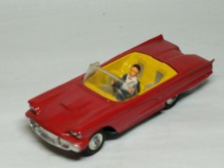 Vintage Corgi Toys 1958/59 Ford Thunderbird Red Convertible