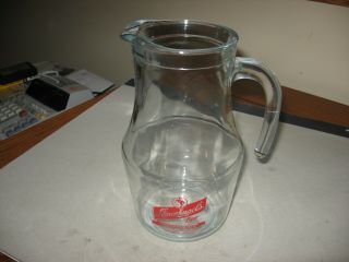 Vintage Leinenkugel ' s Beer Pitcher With Unattached Handle 1960 ' s Great Shape 2