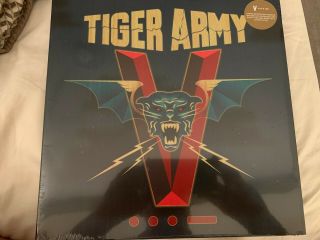 Tiger Army V Glow In The Dark Burst Vinyl Only 113 Pressed