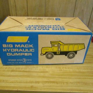 Buddy L Big Mack Dump truck hydraulic sturdy steel 5812 5