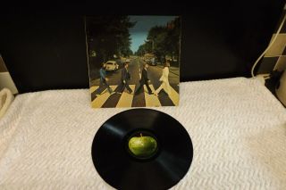 The Beatles Abbey Road Lp Mis Aligned Apple