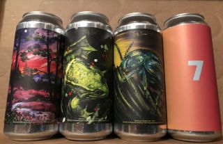 Tree House Brewing Seven & Curiosity 65 66 67 C65 C66 C67 4 Cans 7th Anniversary