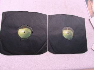 THE BEATLES LP WHITE ALBUM ORIG UK 1968 APPLE 1st MONO PMC No 0098517 INSERTS 8