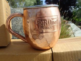 (1) Ketel One Moscow Mule Copper Mugs MIB One 325th Anniversary Mug 2