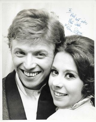Tommy Steele & Marti Webb In Half A Sixpence (1963) Hand - Signed 10 " X8 " Portrait