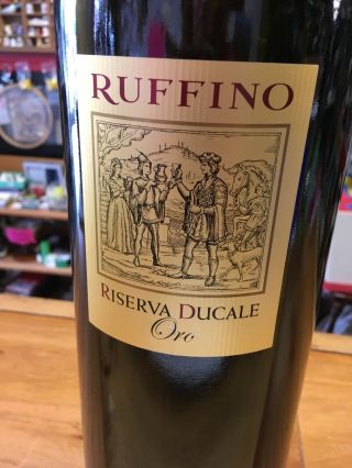 Ruffino Ducale Chianti Classico 3 L Dummy Empty Display Wine Bottle 18” 3
