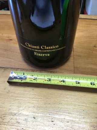 Ruffino Ducale Chianti Classico 3 L Dummy Empty Display Wine Bottle 18” 7