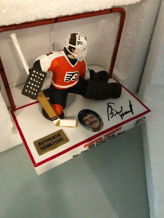 Rare Philadelphia Flyers Bernie Parent Autographed Signed Statue Figurine
