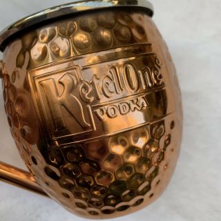 Ketel One Vodka Moscow Mule Copper Mug Anaheim Angels Hammered Cup Rare 5