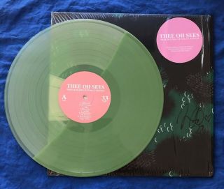 Thee Oh Sees - Thee Hounds Of Foggy Notion (2008) Vinyl Signed 2019 Reissue Rare