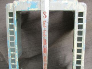 VINTAGE 1940s 1946 1947 1948 SEEBURG WALL - O - MATIC JUKEBOX STEEL FACE COVER 2