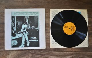 Neil Young Bootleg Trademark Of Quality 1971 Rare