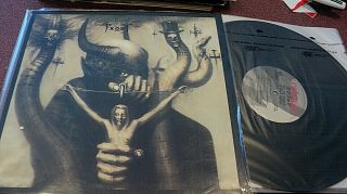 Celtic Frost To Mega Therion Lp Combat Mx8091 Vintage Metal 1986 Nm Vinyl