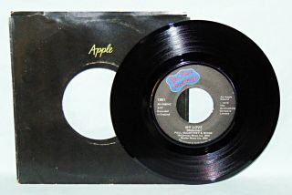 Paul Mccartney & Wings My Love 45 Rpm Apple Nm/unplayed 1973