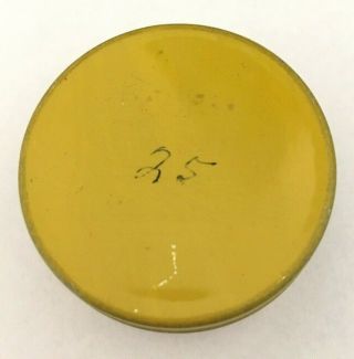 Vintage Sanitary Netted Sponge Tin Contents Inside Female Condom 3