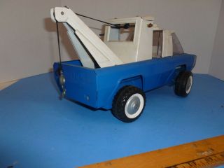 VINTAGE 60 ' S OR 70 ' S BUDDY L STREERABLE POLICE TOW TRUCK 4
