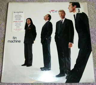 Tin Machine - Self - Titled Lp - David Bowie - New/sealed - 1989 W/hype Sticker