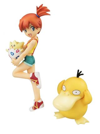 G.  E.  M.  Pokemon Misty & Togepi & Psyduck Figure MegaHouse Kasumi GEM from Japan 4