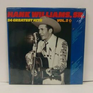 Hank Williams Sr.  - 24 Greatest Hits Vol.  2 2xlp Crc