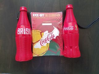 Coca Cola 2014 World Cup Brasil Fifa Maracas And Schedule Brazil