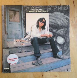 Rodriguez Coming From Reality Rare Sussex Promo Die Cut Gatefold
