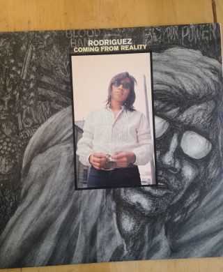 Rodriguez Coming From Reality Rare Sussex Promo Die Cut Gatefold 6