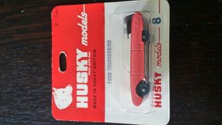 Husky Models Diecast Ford Thunderbird Noc Great Britain No.  8