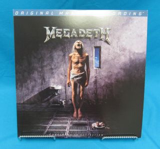 Megadeath Countdown To Extinction 2xlp Vinyl 2007 Mobile Fidelity Sound Lab