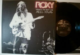 Neil Young Roxy Tonight’s The Night Live 2 Lps W/ Insert Rsd