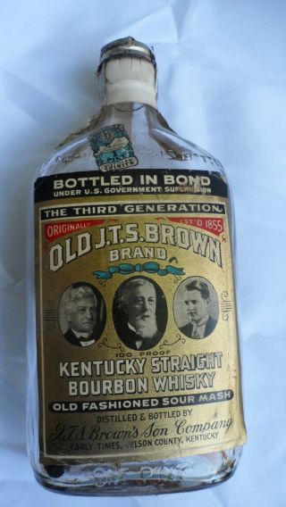 Old J.  T.  S.  Brown,  Kentucky Bourbon Whisky 1940 