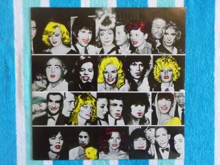 ROLLING STONES Some Girls LP 1978 w/ Celebrities Inner Sleeve First State Cover 3