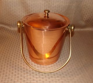 Copper And Brass Ice Bucket Or Champagne Bucket