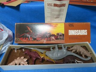 British Museum Dinosaurs,  Mammals boxed set of 6,  1 extra by Galt Toys 3