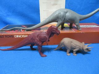 British Museum Dinosaurs,  Mammals boxed set of 6,  1 extra by Galt Toys 6