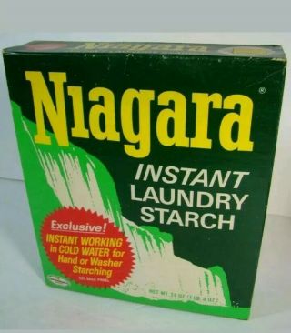 Vintage Niagara Instant Laundry Starch 24 Oz