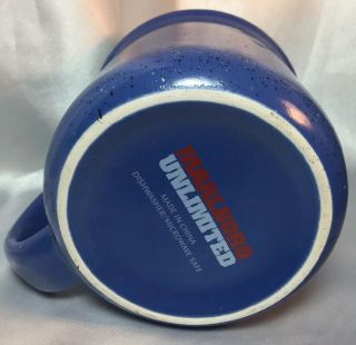 Marlboro Unlimited Coffee Mugs Cobalt Blue Speckled Soup Coffee CUPS - set of 4 4