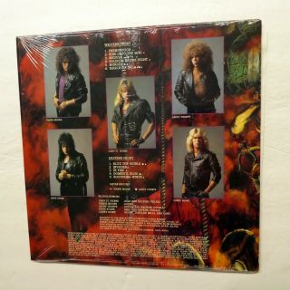 VICIOUS RUMORS Soldiers of the Night LP - Shrapnel Us 1986 Heavy Metal Rp222 2